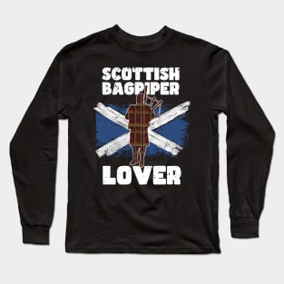 SCOTTISH BAGPIPER LOVER Long Sleeve T-Shirt